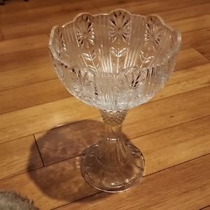 Shannon Crystal Designs of Ireland Compote 24% Lead Crystal 14"